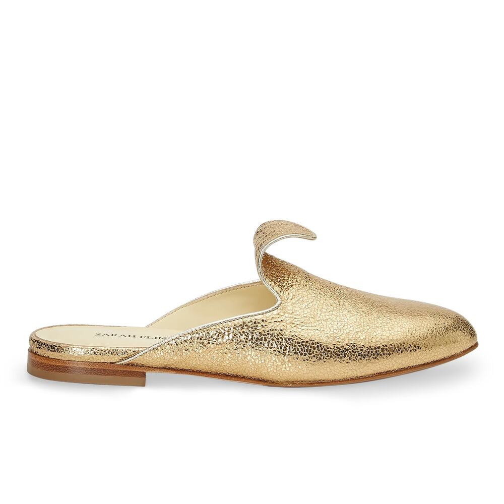 Sarah Flint Andrea Slide‎ in gold size 40
